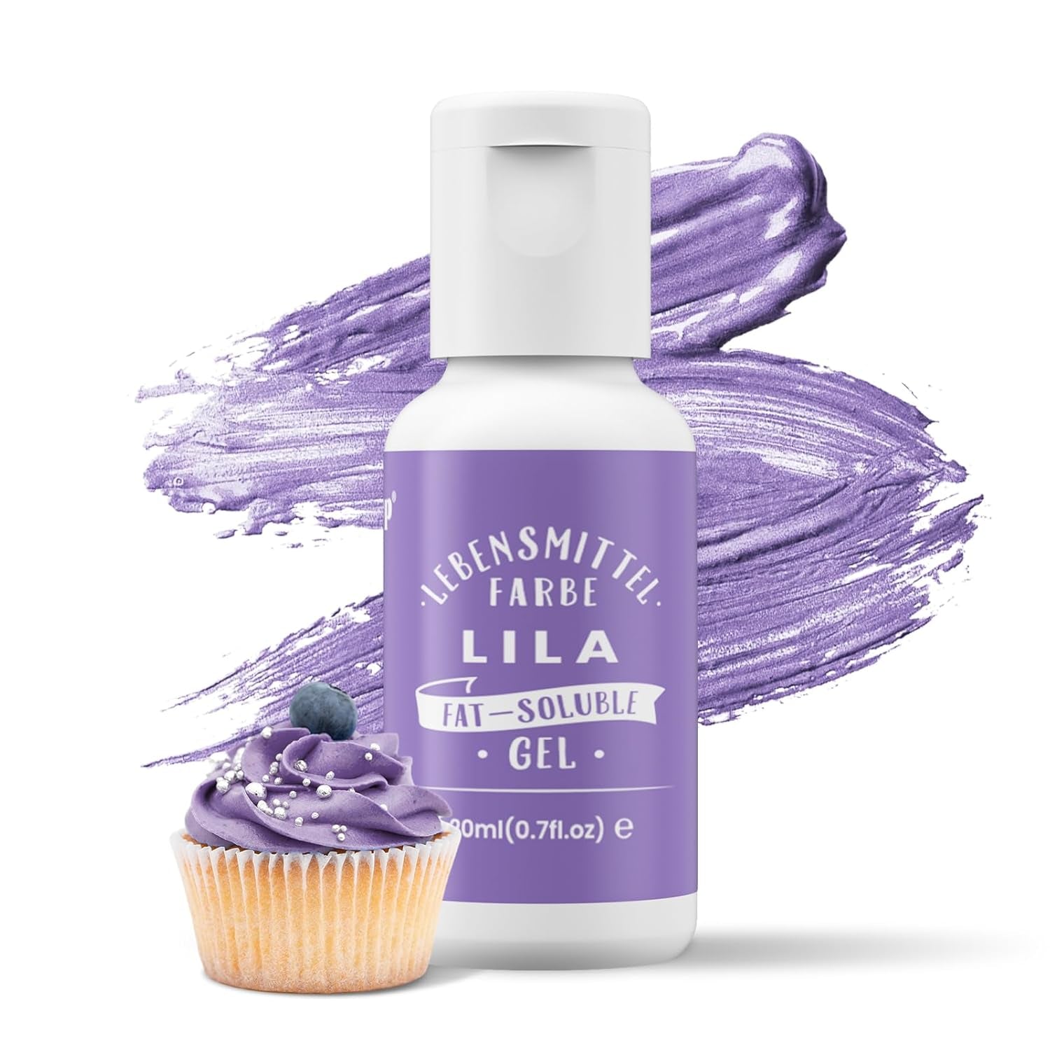 Blanding af olier, oliebaseret lyserød madfarve, højkoncentreret, til chokolade, fondant, småkager, kagebagning, macarons, gør-det-selv kagepynt, dejtoppings - 20 ml