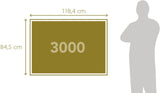 Clementoni 33550 Dreamlike Paris - Puslespil 3000 brikker fra 9 år, Farverigt puslespil til voksne med dristige farver, Færdighedsspil for hele familien, God gaveide Puslespil Naty Shop