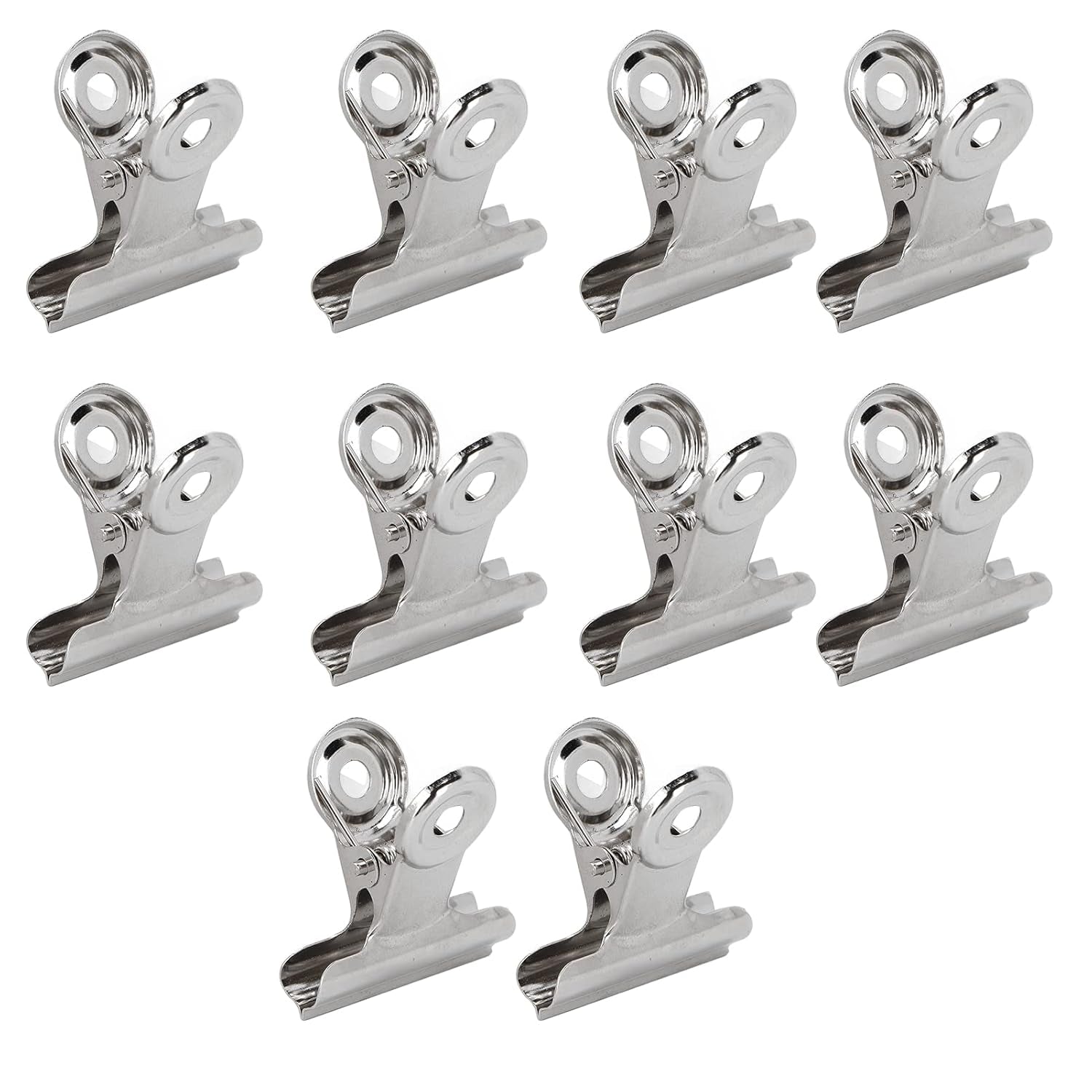 10 stk Negleclips Metal Clip Negle Extension Clip Neglekunstværktøj Glasfiberfikser Neglekunsttilbehør Holdbart Praktisk Udstyr Hjem DIY Salon
