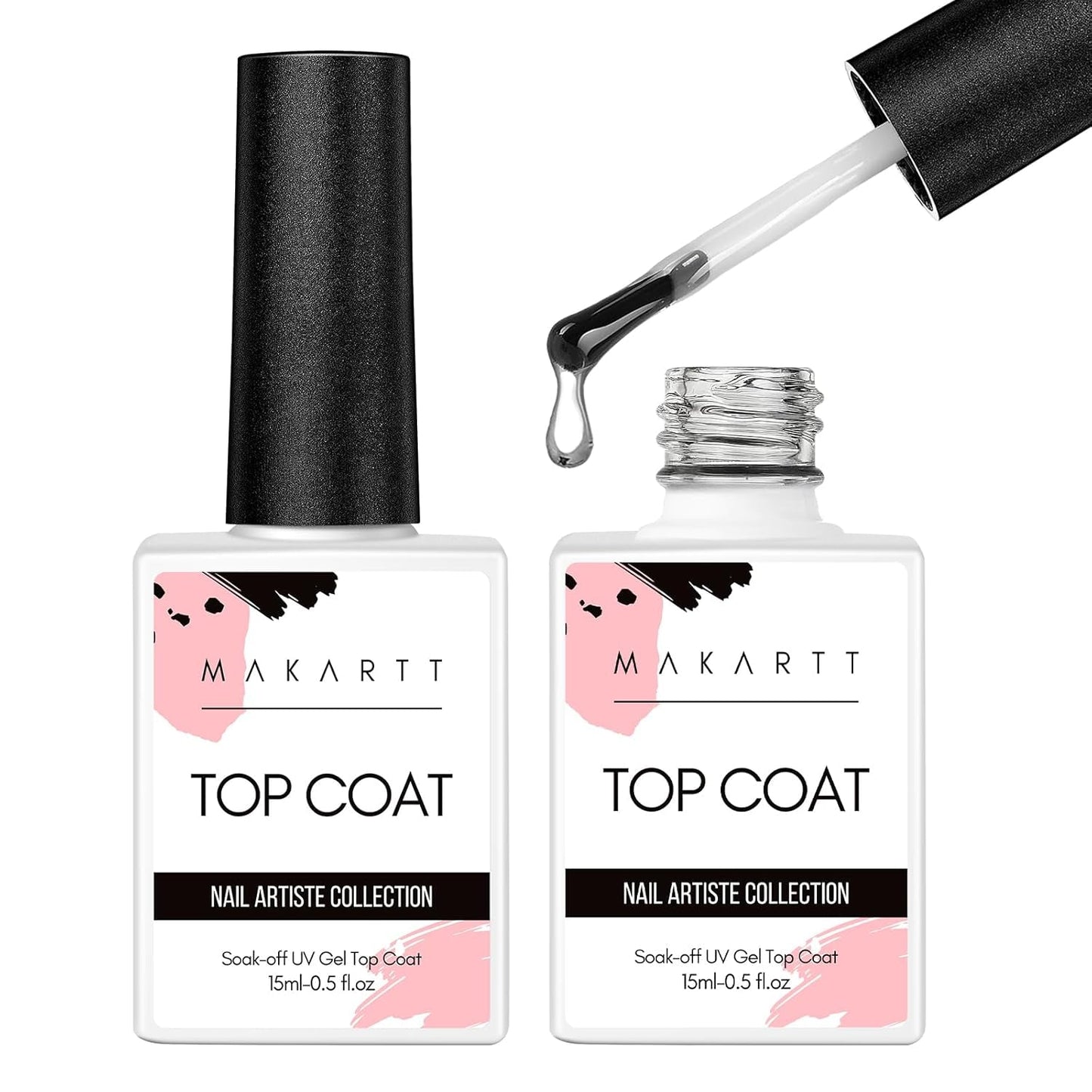 Makartt Blooming Gel-neglelak - 15ml Blooming Gel-neglelakforlænger med marmorfarve, gelmaling, gør-det-selv-manicure-negledesign, blomster, dyr, akvarel, magisk manikyrsæt