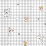 Endnu ikke Quilt 100% bomuld, Tom Jerry Vichy mønster, til 90 cm brede senge (90 X 200 cm) Dyner og dyner Naty Shop