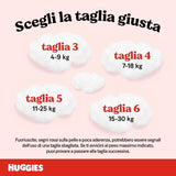 Huggies Ultra Comfort bleer, str. 4 (7-18 kg), Disney Design, Value Pack, 150 stk.