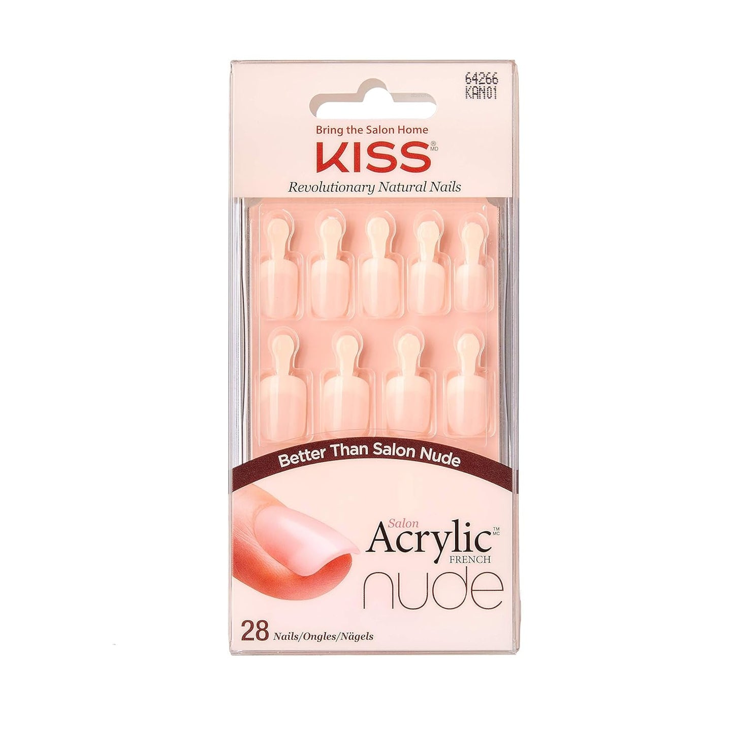 Kiss Nude Nails Cashmere & Nude Nails Fantastiske negle