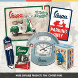 Nostalgic-Art Retro Kaffeboks, 1,3 L, Vespa - Italiensk Klassisk - Gaveidé til Scooter-fans, Originalt Licenseret Produkt (OLP), Vintage Design Workshop Decoration, Vintage Design Workshop Decoration Food Opbevaringsbokse Naty Shop