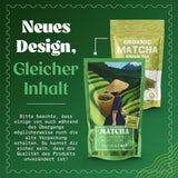 Naturalebio BIO Grøn te pulver 100 g. Til madlavning og bagning. Original japansk matcha. Grøn te fra Japan, vegansk, glutenfri og ikke-GMO. Naturligt økologisk produkt.