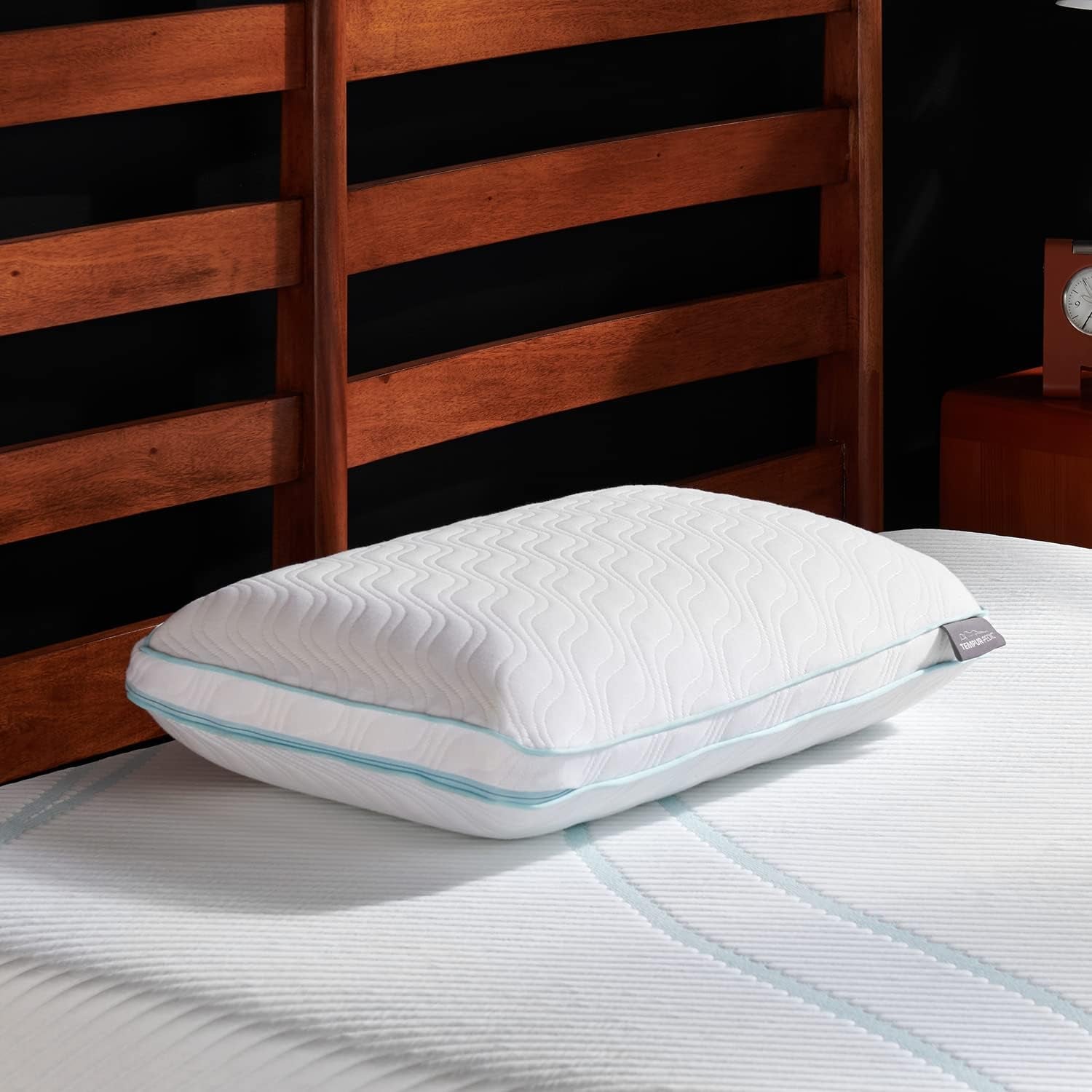 TEMPUR-PEDIC Tempur-Cloud Prohi-pude, Memory Foam, Hvid/overdådig have, King Standard-puder Naty Shop