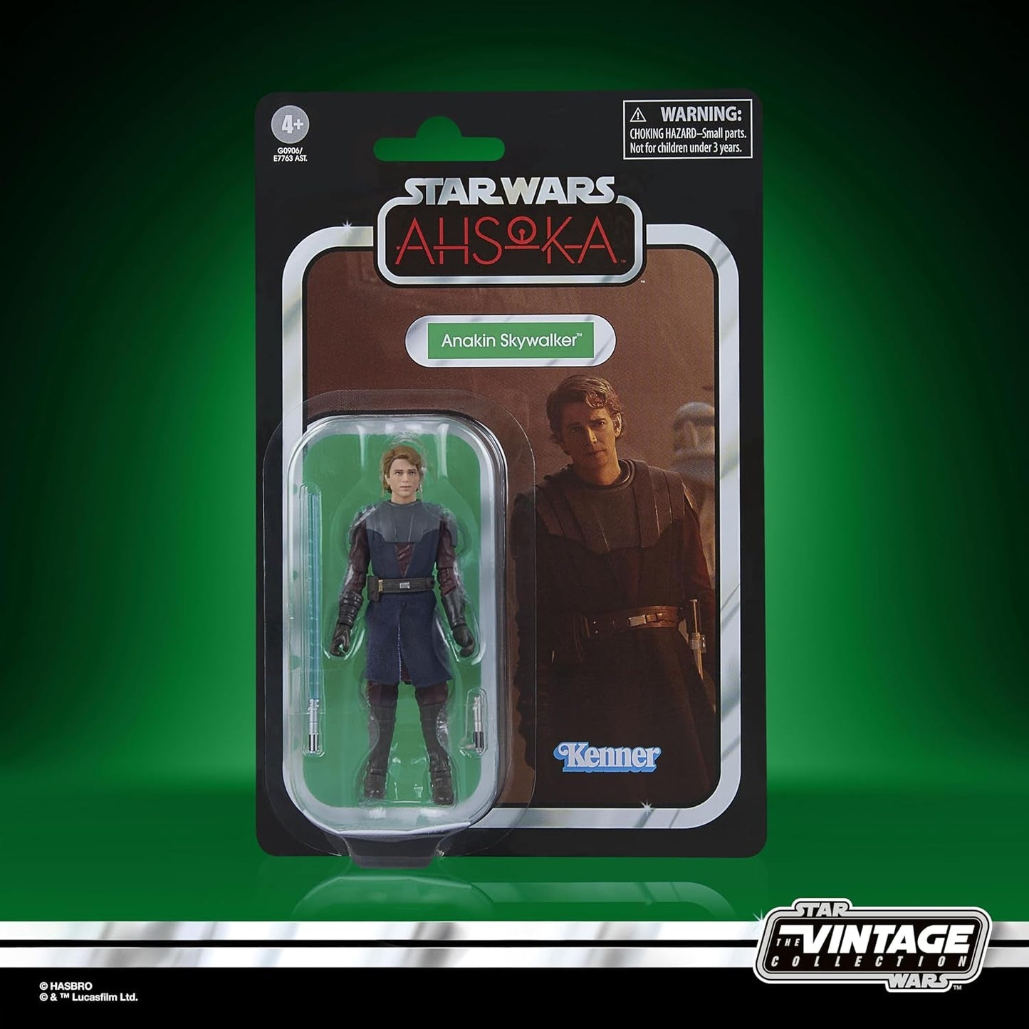 Star Wars Vintage Collection Anakin Skywalker, Star Wars: Ahsoka Action Figure, 9,5 cm actionfigurer Naty Shop
