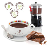 Italiensk varm chokolade Cortina TART BITTER CHOKOLADE, 15 poser X 30 gram Kakao og varm chokolade Naty Shop