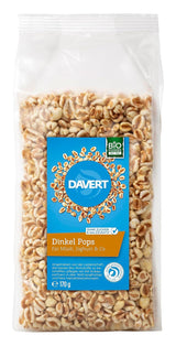 Davert Dinkel Pops 170G – Aromatiske Aufgepuffte Dinkelkörner, Luftig Leicht Und Fein Röstig Im Geschmack – 100% Davert Bio-Qualität (1 X 170G) Cereale Naty Shop Standardtitel