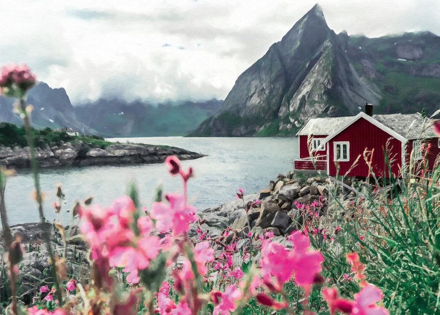 Ravensburger Puzzle Scandinavian Places 16740 - Reine, Lofoten, Norge - 1000 brikker puslespil til voksne og børn over 14 år Puslespil Naty Shop Gammelt design