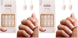 Kiss Nude Nails Amazing Nails (pakke med 2)