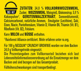 Nestlé NESQUIK knasende brownie, knasende morgenmadsprodukter med chokoladechips og en innovativ form for ekstra sprød, pakke med 7 (7 x 300 g)