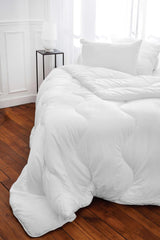 Toison D'Or Natural Dyne Silkydor, 380 satin bomuld, 240 X 280 cm, hvid Naty Shop dyner og dyner Queen White (UK Standard)