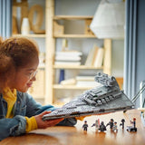 LEGO Star Wars Imperial Star Destroyer, rumskibssæt, byggelegetøj, Darth Vader og Cal Kestis legesæt, fødselsdagsgave til drenge, piger og fans 75394 Byggesæt Besuche den LEGO-Store