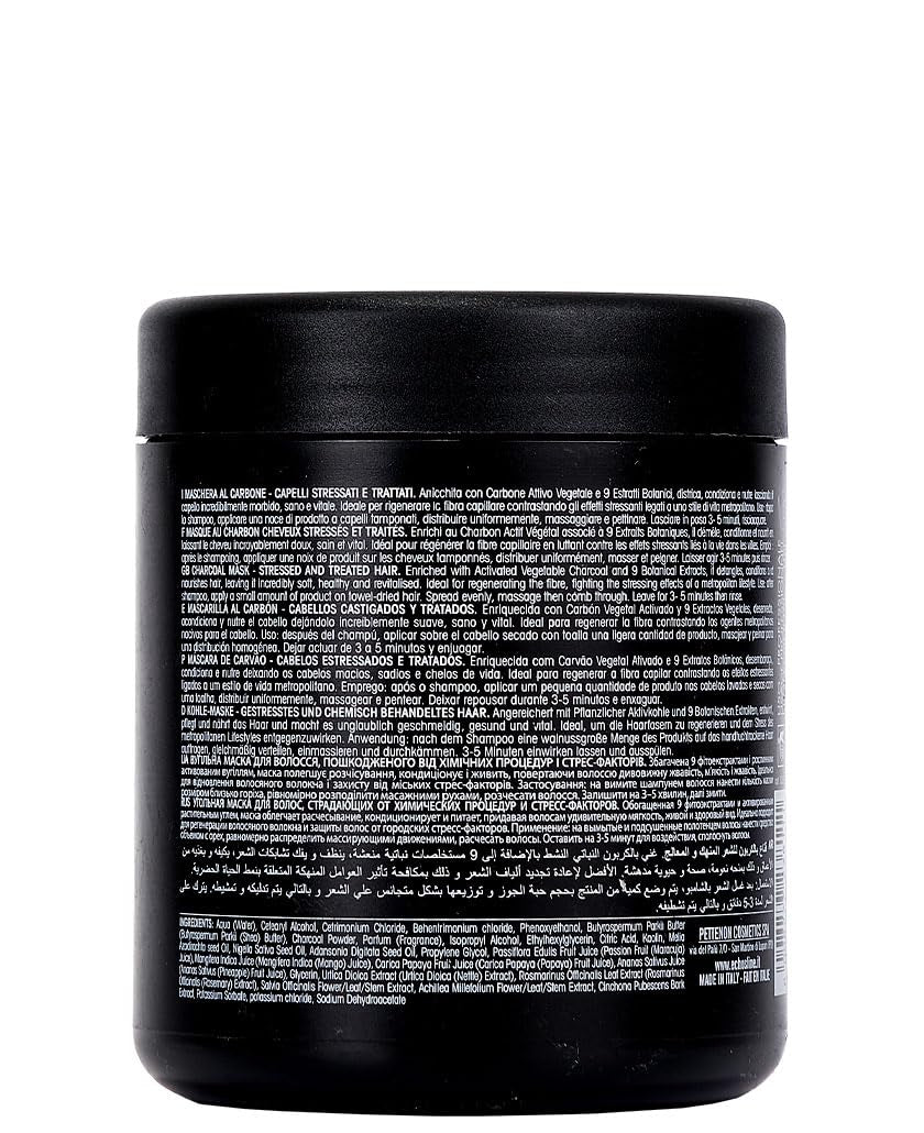 Echosline Karbon 9 Organic Vegan Charcoal Mask (1000ml) Naty Shop Hair Mask