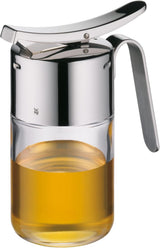 WMF Barista sirup/honning dispenser 240ml, glasbeholder & depot 1l, højde 21,5 cm, opbevaringskrukke med låg, kaffebønnebeholder, kornkrukke, madopbevaringsglas med stor påfyldningsåbning Madopbevaringsbokse Naty Shop
