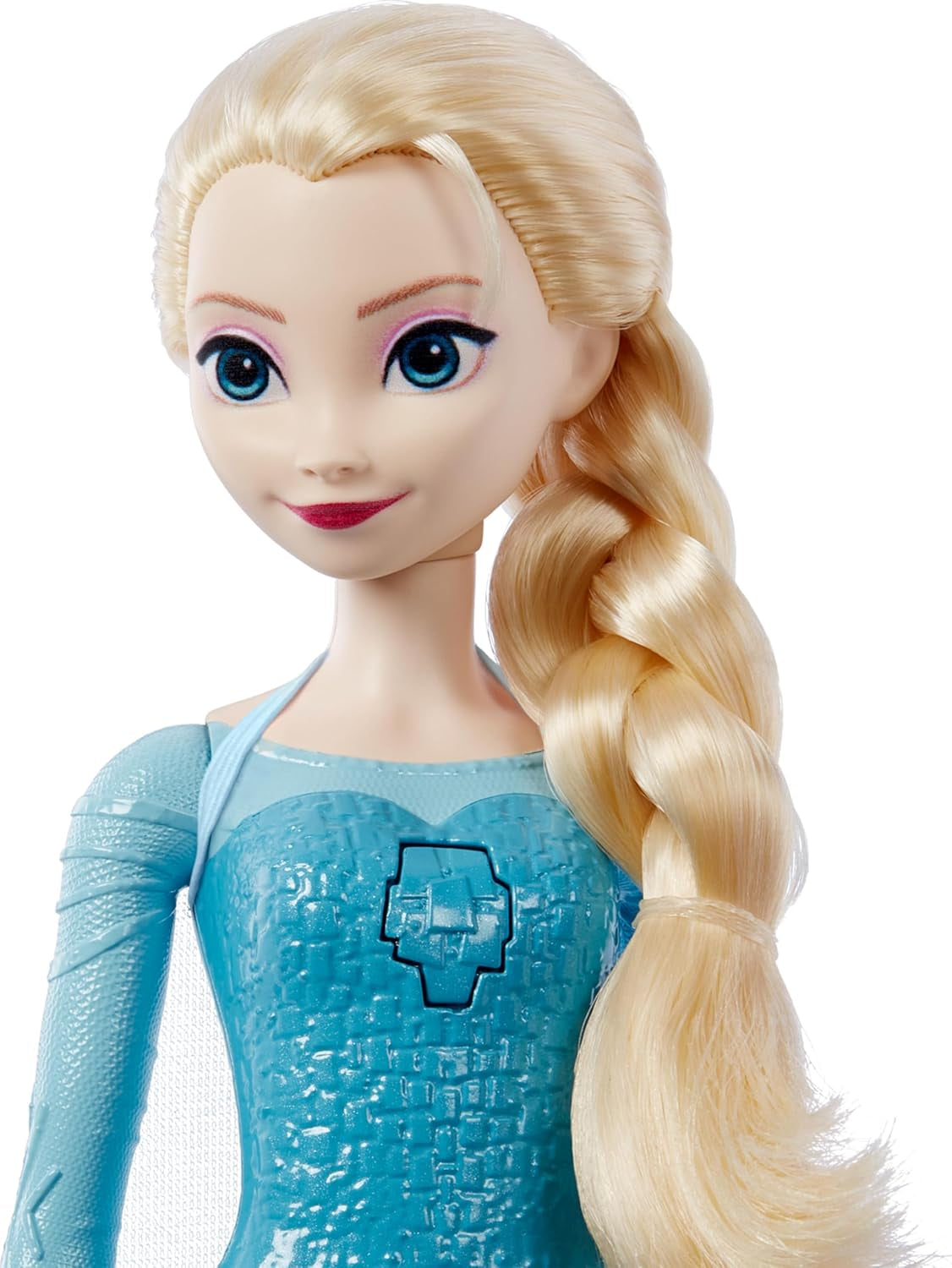 Mattel Disney Frozen Toys Elsa Singing Doll in Iconic Outfit Sings Let It Go fra Disney Frozen Movie for Kids