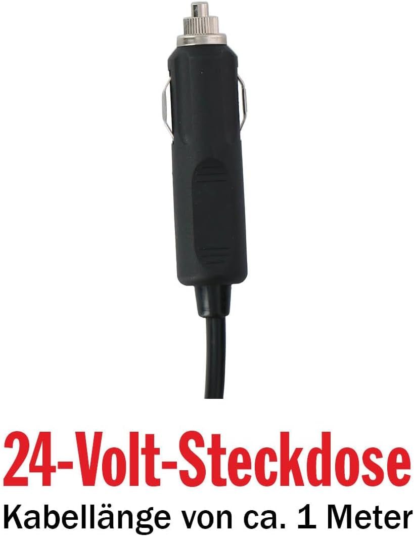 24V Truck Kaffemaskine - Truck Kaffemaskine - Filter Kaffemaskine - Hold Varm Kaffemaskine - Glaskaraffel Kaffemaskine - Sort