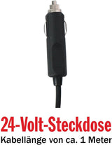 24V Truck Kaffemaskine - Truck Kaffemaskine - Filter Kaffemaskine - Hold Varm Kaffemaskine - Glaskaraffel Kaffemaskine - Sort