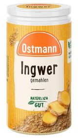 Ostmann Gewürze - Ingwer gemahlen | Genbrugs- og genbrugsemballage | 30 g i der Streudose