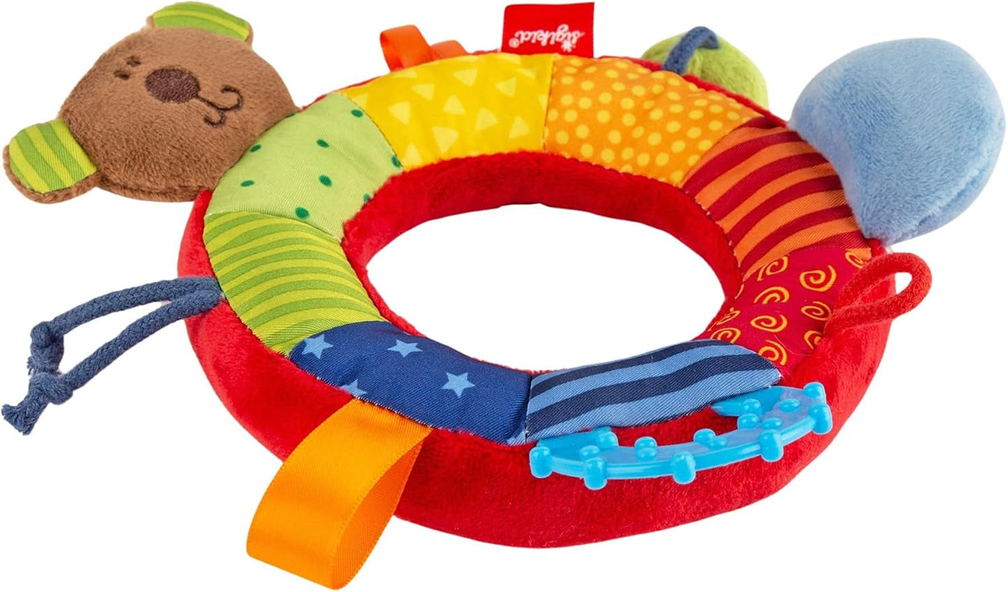 SIGIKID 40490 Aktiv ring Baby Activity PlayQ Legetøj til piger og drenge anbefales til børn fra 3 måneder flerfarvet Babylegetøj Naty Shop