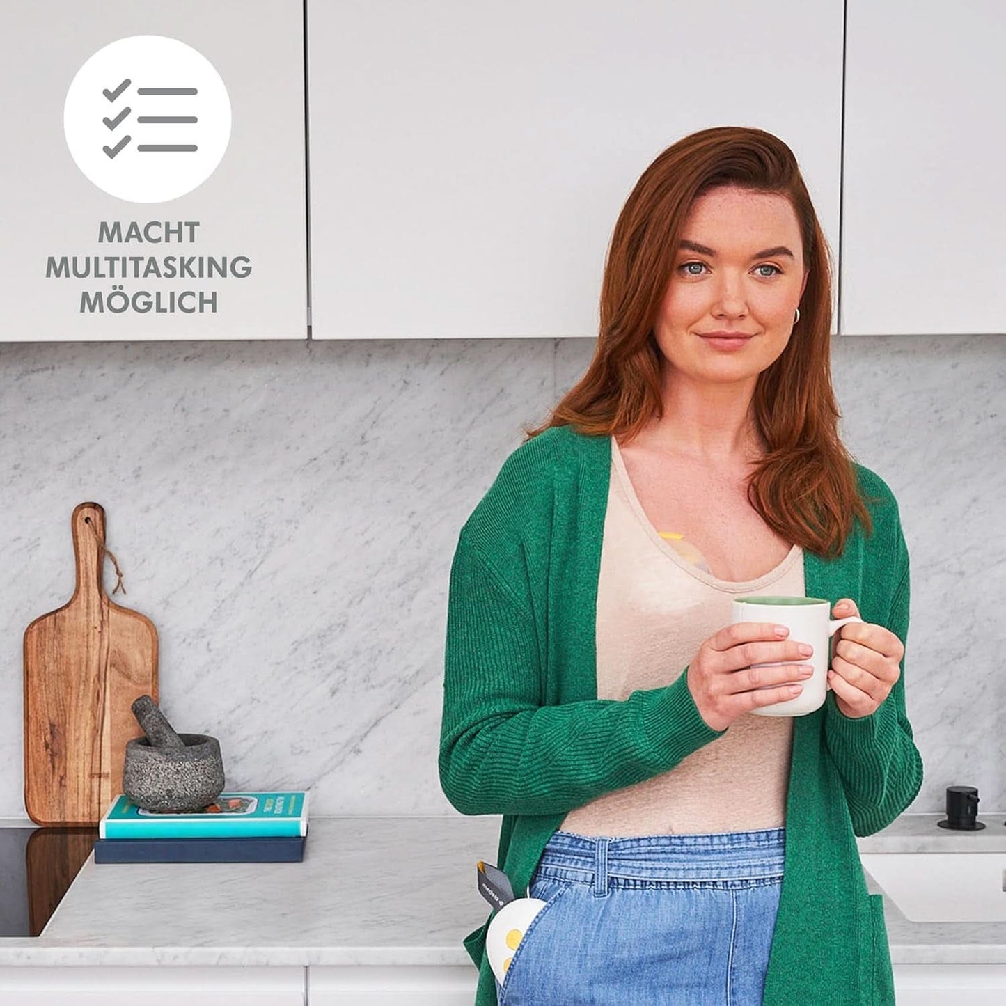 Medela Solo håndfri brystpumpe | Kompakt og intuitiv elektrisk brystpumpe til pumpning på den ene side Mad og ammetilbehør Bebe Naty Shop