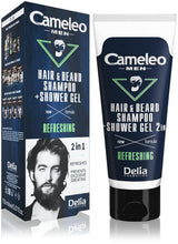 Cameleo Men - Hårvask til mænd mod hårtab, 150 ml Hårpleje Naty Shop Shampoo og shower gel - 2 i 1