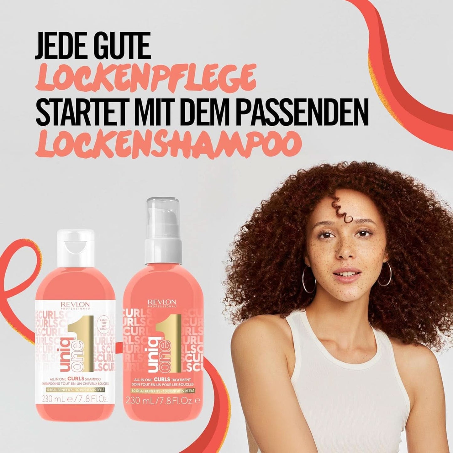 Revlon Professional UniqOne™ alt i én krøllebehandling 230 ml Naty Shop brusebad og bad