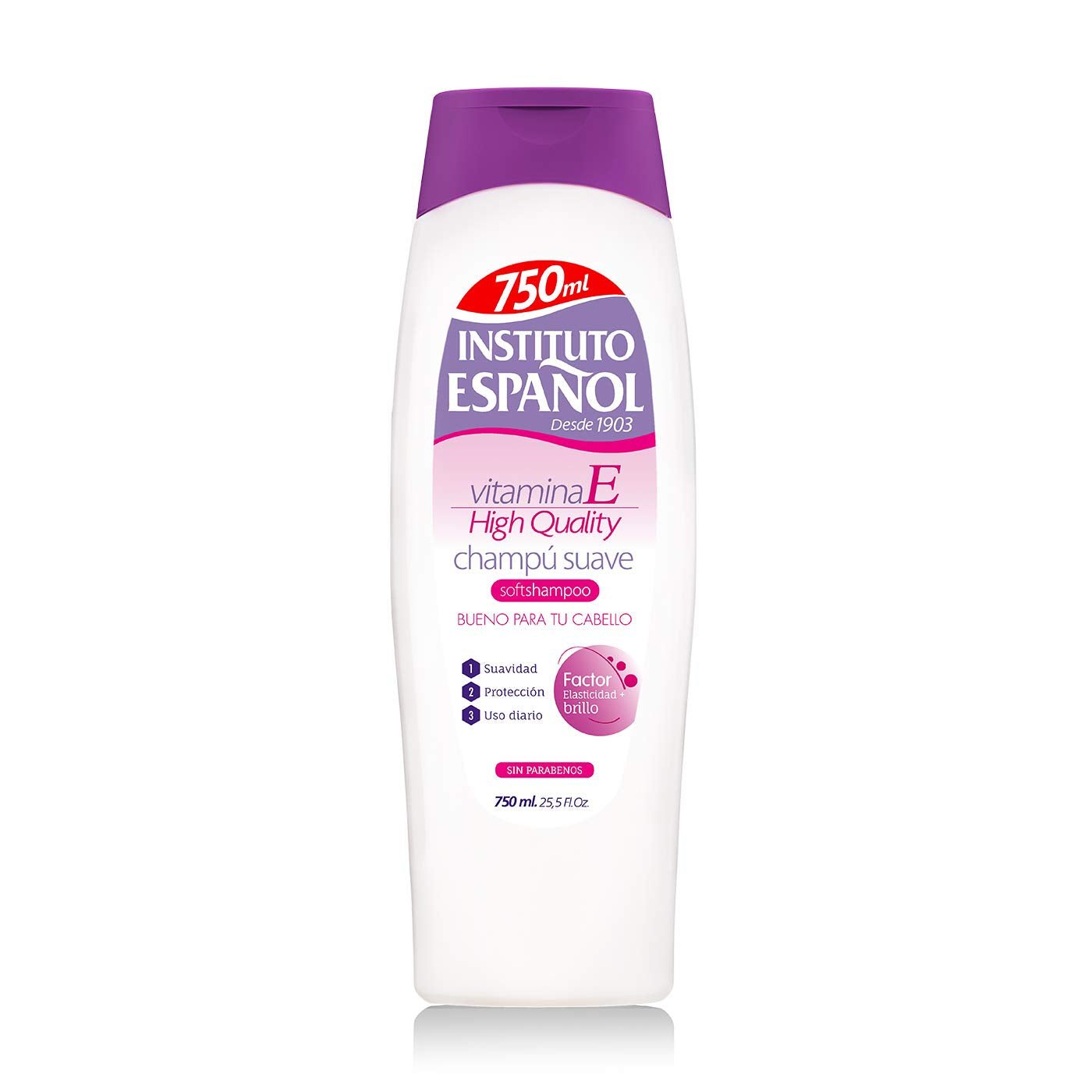 Champu Extra Suave Baby Line - 300 Ml. Børn - Bad og Hudpleje Naty Shop 1 stk (1 pakke) blomstret