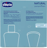 CHICCO NATURAL SENSATION - SÆT 2: 1 SHAMPOO OG BAD - IKKE-TØRRENDE 200 ML, 1 4I 1 CHANGE CREAM 100 ML Børn - Bad og hudpleje Naty Shop