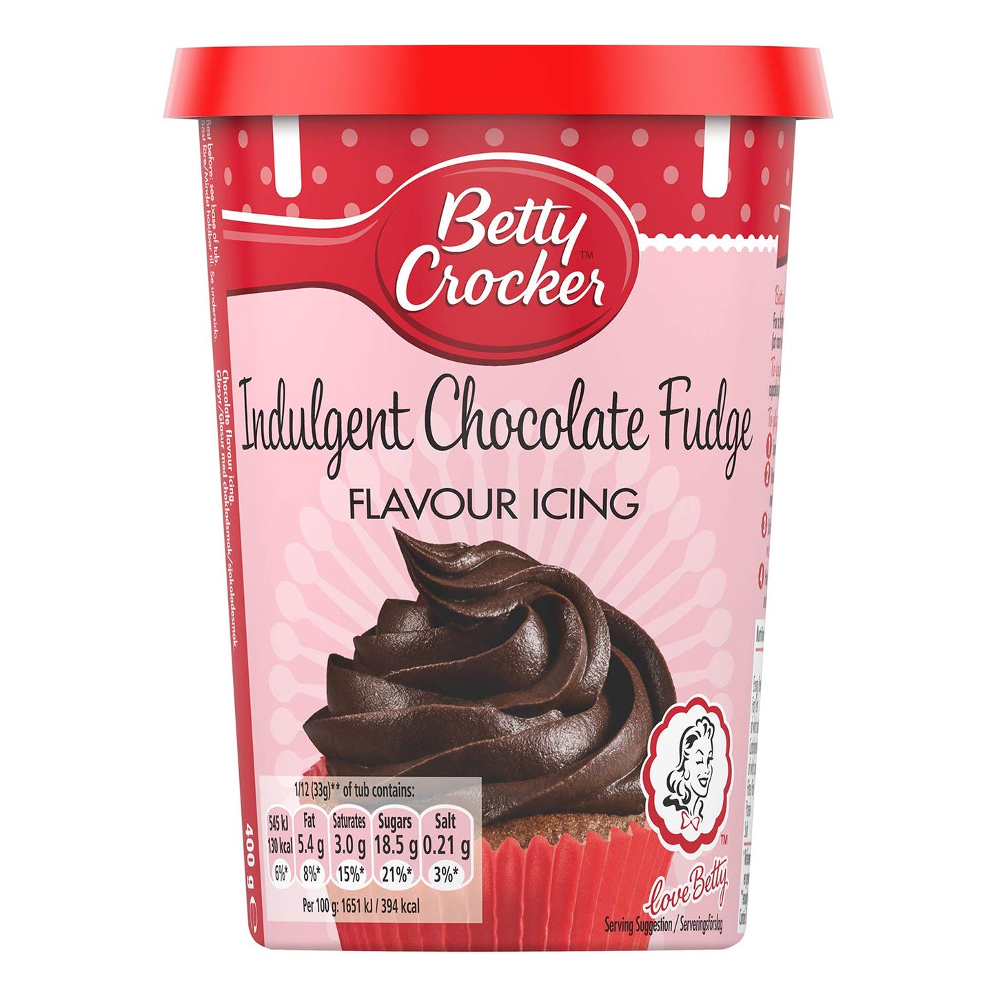 Chokoladefudgeglasur 400g - kageglasur med chokolade og karamel Naty Shop sukkerpasta