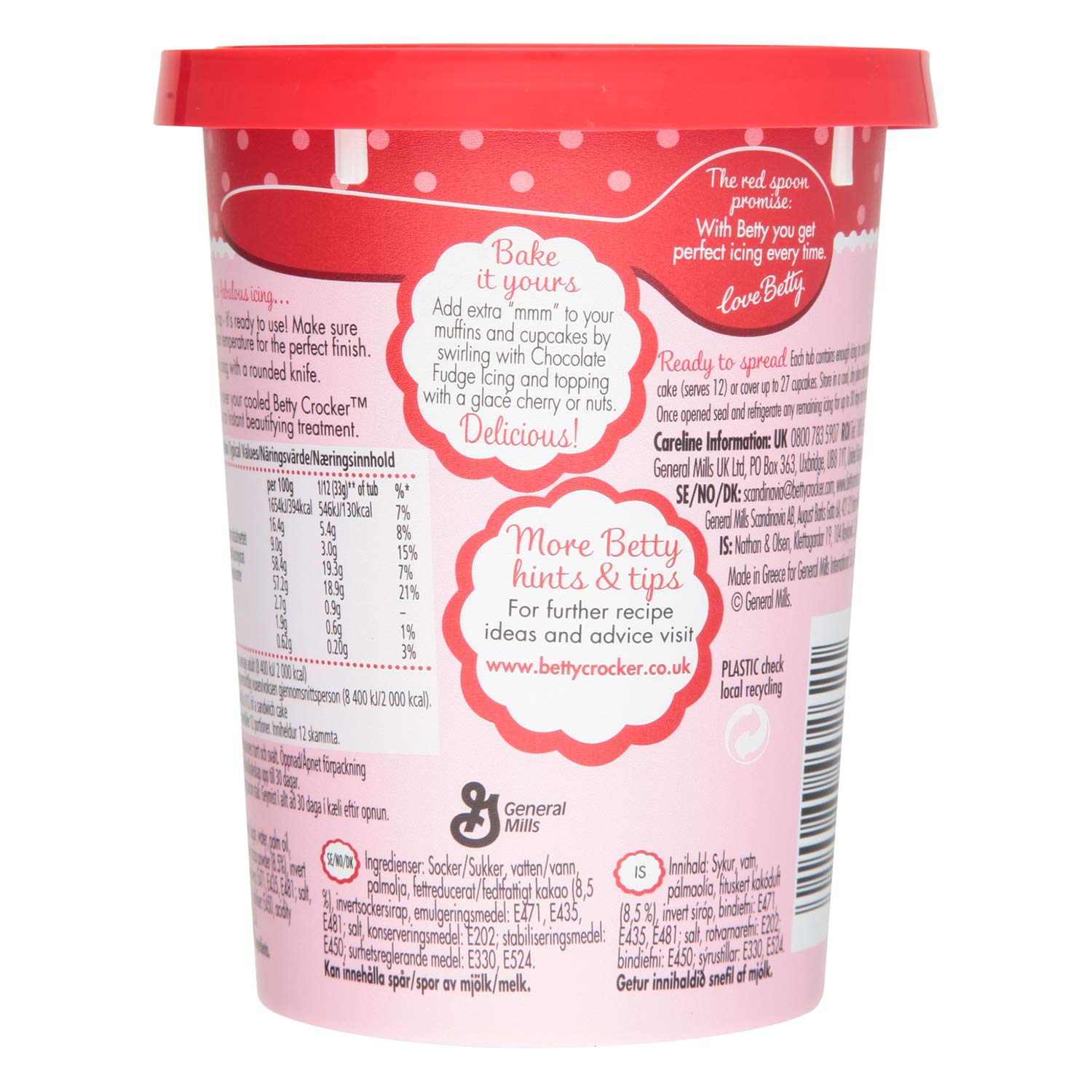 Chokoladefudgeglasur 400g - kageglasur med chokolade og karamel Naty Shop sukkerpasta
