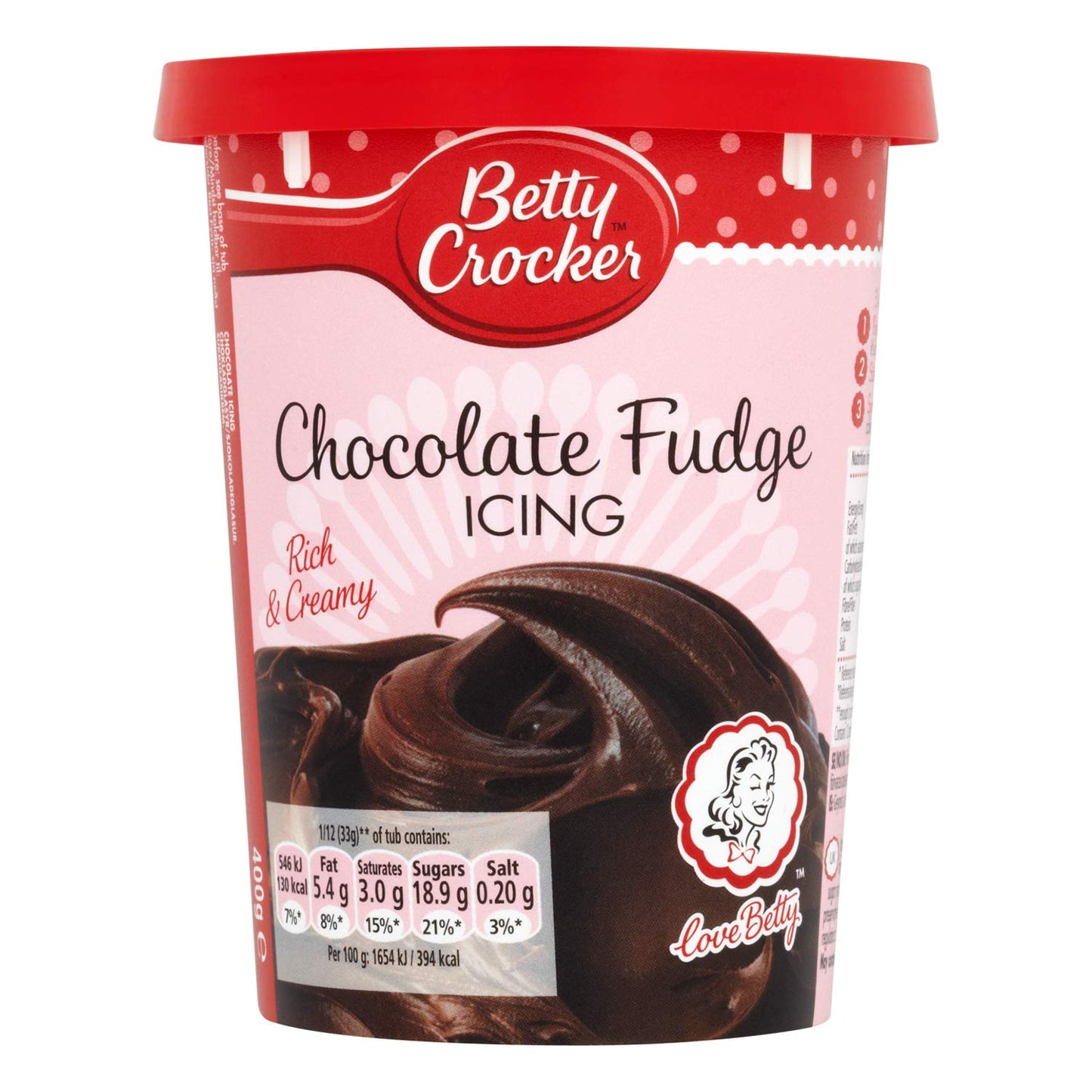 Chokoladefudgeglasur 400g - kageglasur med chokolade og karamel Naty Shop sukkerpasta