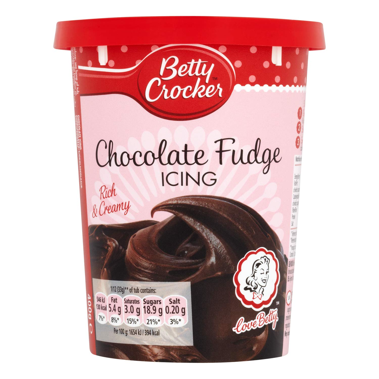 Chokoladefudgeglasur 400g - kageglasur med chokolade og karamel Naty Shop sukkerpasta