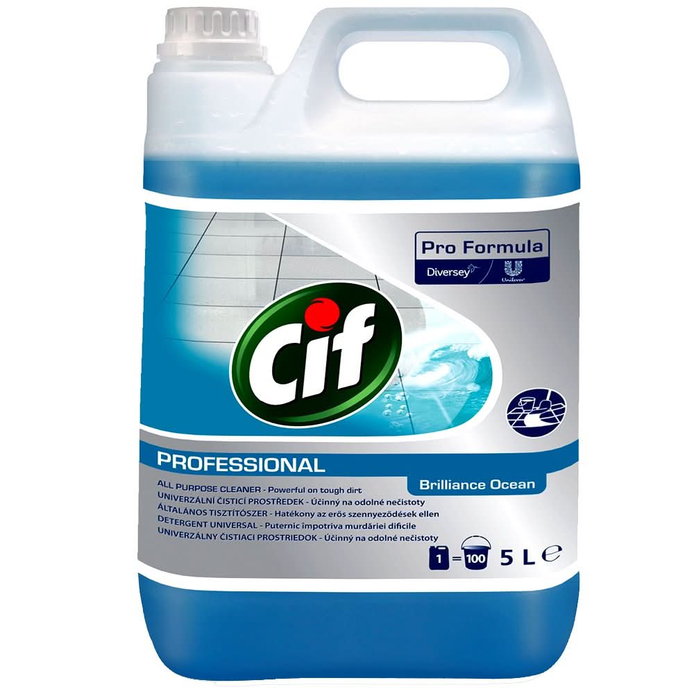 Cif professionel - stærk affedtningsmiddel 5 L Detergenti Nati Shop
