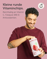 Frysetørrede bitre kirsebær BUAH® | Hele bitre kirsebær som snack eller til mysli | Ideel erstatning for slik | Vegansk og uden tilsat sukker | 135 g Naty Shop dehydrerede produkter