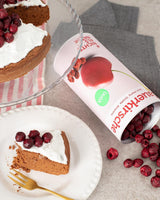 Frysetørrede bitre kirsebær BUAH® | Hele bitre kirsebær som snack eller til mysli | Ideel erstatning for slik | Vegansk og uden tilsat sukker | 135 g Naty Shop dehydrerede produkter