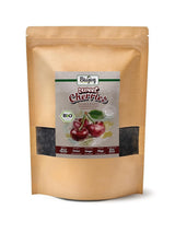 Biojoy tørrede søde kirsebær (500 g), udstenede og svovlfri Naty Shop dehydrerede produkter 1 kg (1 pakke)