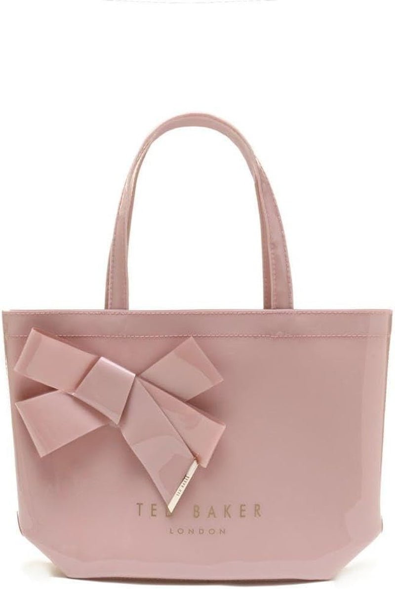 Ted Baker Nikicon Dame Vinyl Sløjfe Shopper Tasker Dame Naty Shop Pink
