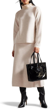 Ted Baker Dame Nikicon Vinyl Sløjfe Shopper Tasker Dame Naty Shop