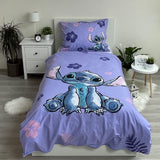 Lilo & Stitch vendbart børnesengetøj, 100% bomuld Sengetøj - børn Naty Shop