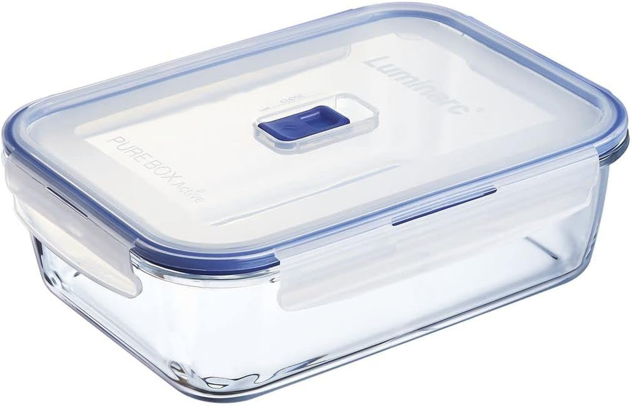 Pure Box Active Containers Rektangulær Hermetico - 197cl Bicolor Fødevareopbevaringsbokse Naty Shop Rektangulær 1970 Ml