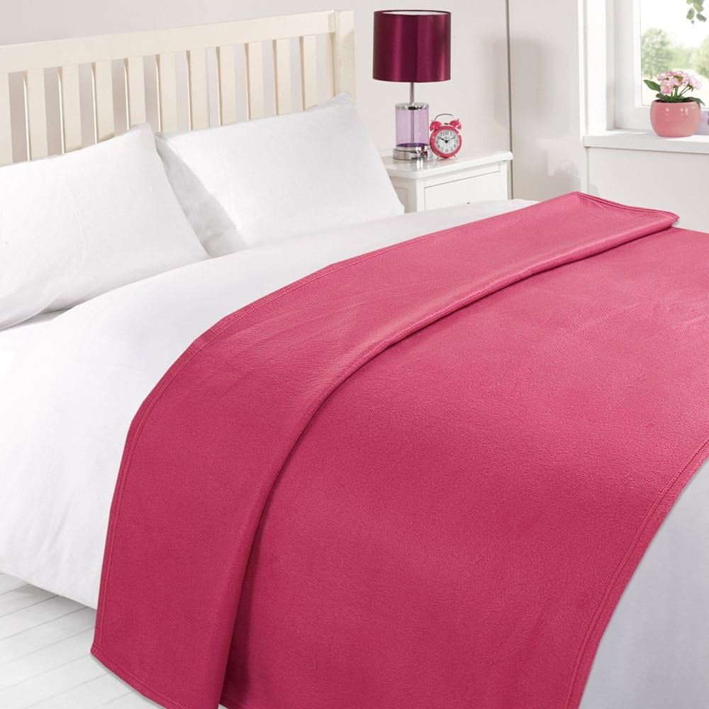DREAMSCENE tæppe, sengetæppe, fuchsia Senge og tæpper Besuche den DREAMSCENE-Store Lys pink 120 X 150 Cm