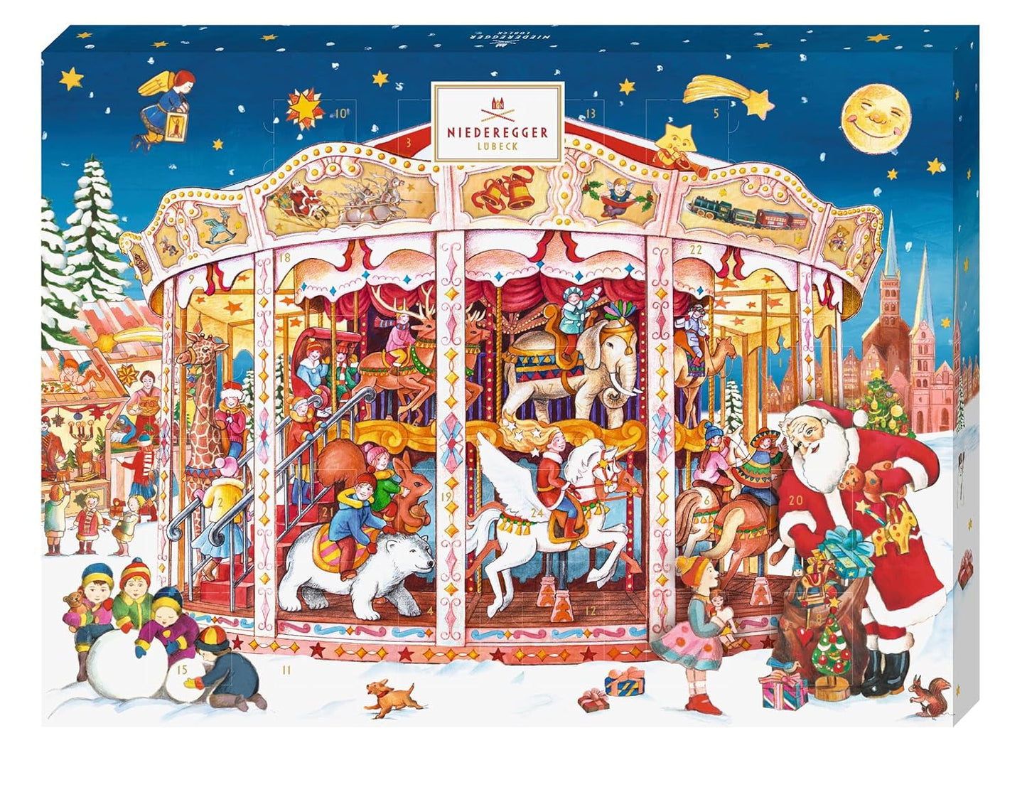 Adventskalender Niederegger Karrusel 500g