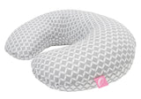 Ergonomisk ammepude, Oeko-Tex Standard 100, beige Mad og ammetilbehør Bebe Naty Shop Grey