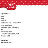 Betty Crocker, kageglasur med chokolade og karamel, 400 gram glasur og dekoration Naty Shop