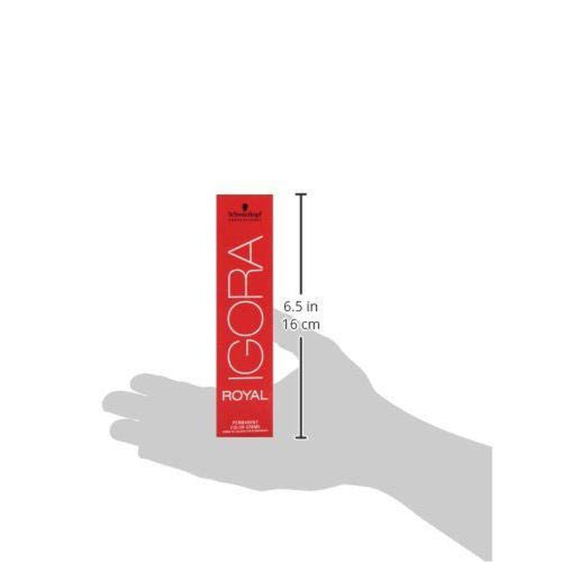 Schwarzkopf IGORA Royal Premium Hårfarve 4-0 mellembrun, 1 pakke (1 x 60 g) Hårfarve Naty Shop