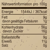 Seitenbacher Bio Müsli Voll-Biologische Mischung I Ohne Zugesetzten Zucker I Ohne Zugesetztes Fett I (1 X 750 G) Korn Naty Shop