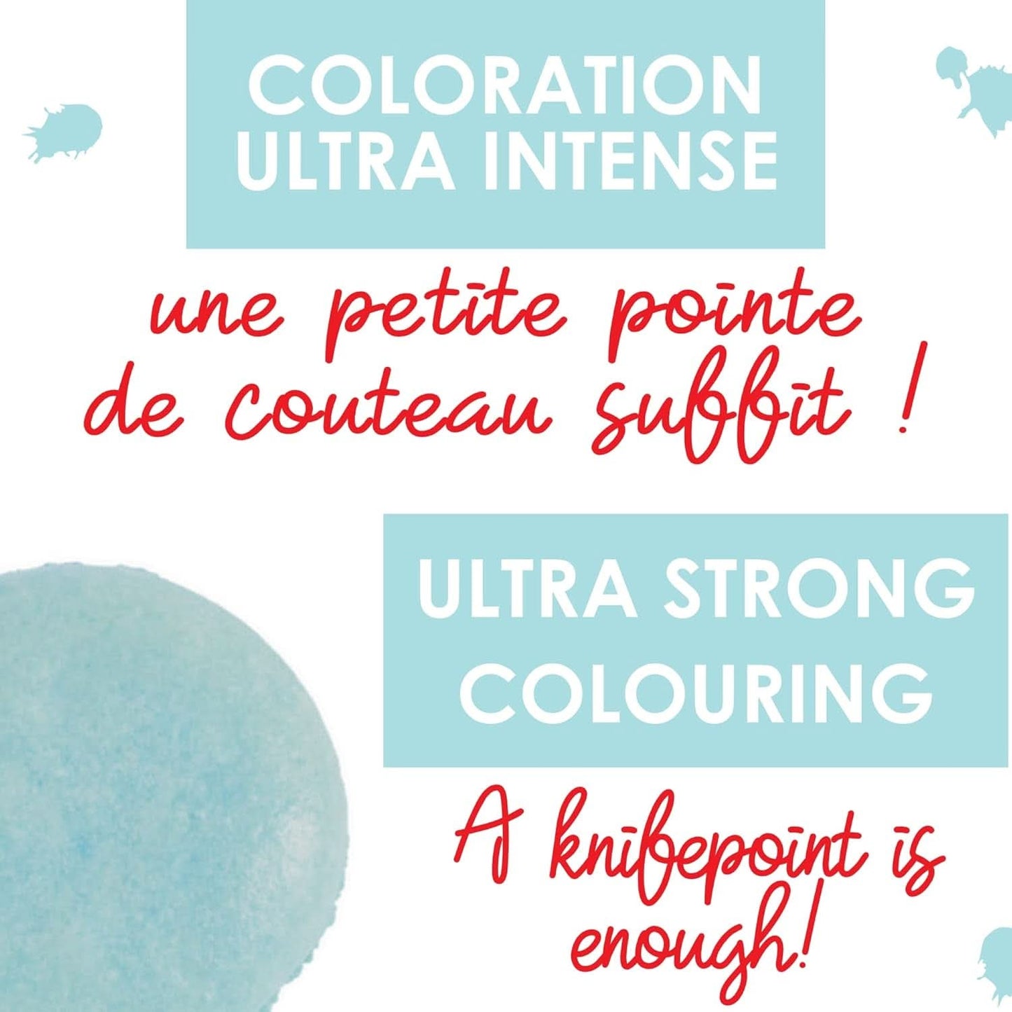Scrapcooking, pulvermadfarve, pastelblå, 5 gram Naty Shop
