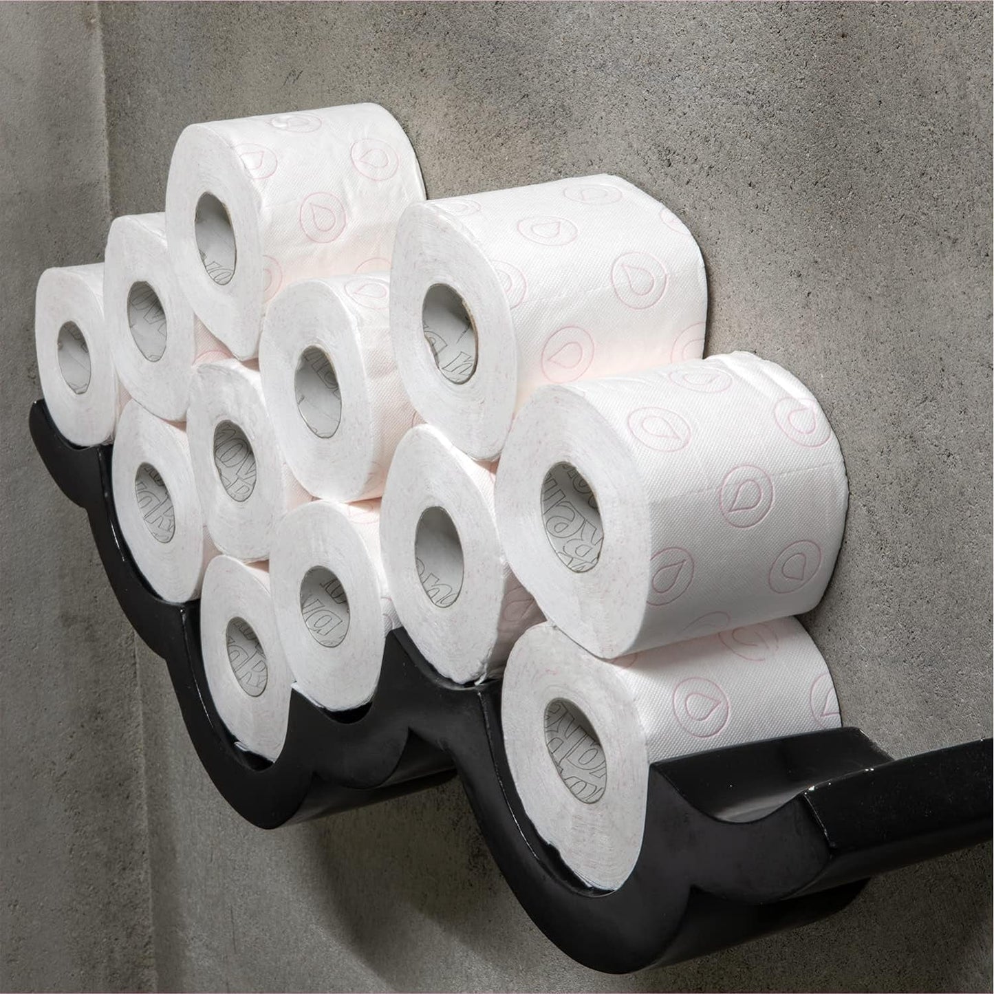 Toiletpapir Renova 4 lag hvid dekoreret duftende - 12 ruller rulle Blanco Decorado Perfumado